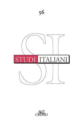 Studi italiani. Vol. 56