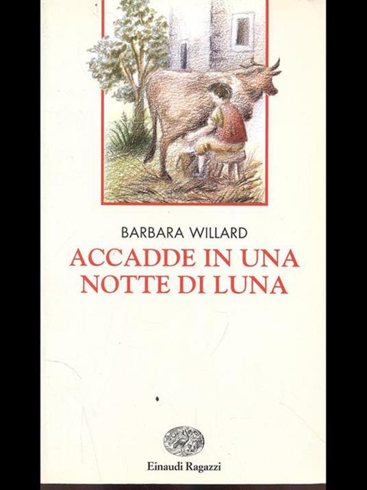 Accadde in una notte di luna - Barbara Willard - copertina