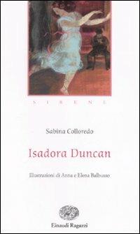 Isadora Duncan - Sabina Colloredo - copertina
