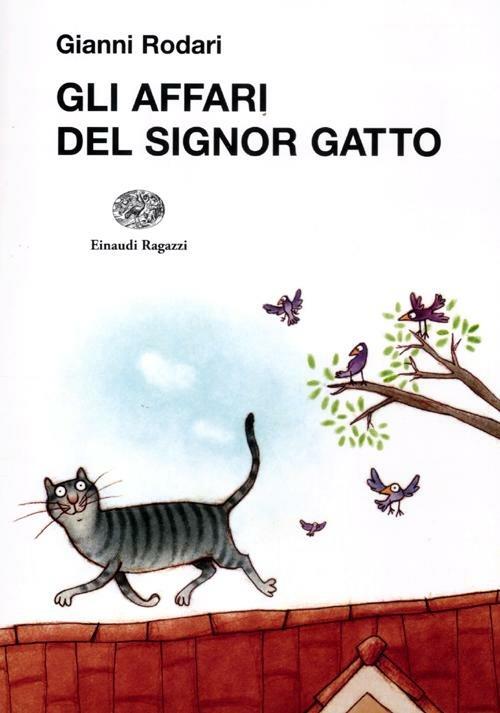 Gli affari del signor Gatto - Gianni Rodari - copertina