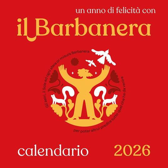 Il Barbanera. Calendario lunario 2026 - copertina