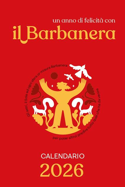 Il Barbanera. Calendario da tavolo 2026 - copertina