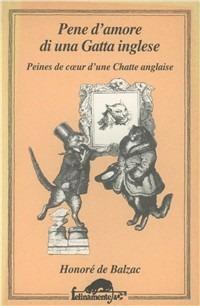 Pene d'amore di una gatta inglese - Honoré de Balzac - copertina