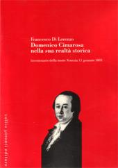 Libro Domenico Cimarosa nella sua realtà storica Francesco Di Lorenzo