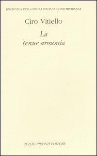 La tenue armonia - Ciro Vitiello - copertina