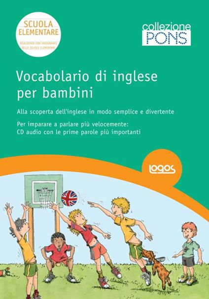 Vocabolario di inglese per bambini. Ediz. bilingue. Con CD Audio - copertina