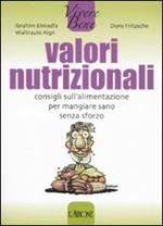 Valori nutrizionali. Consigli sull'alimentazione per mangiare sano senza sforzo