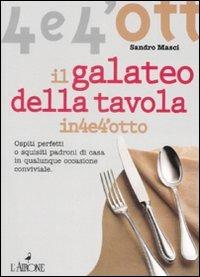 Il galateo a tavola - Sandro Masci - copertina