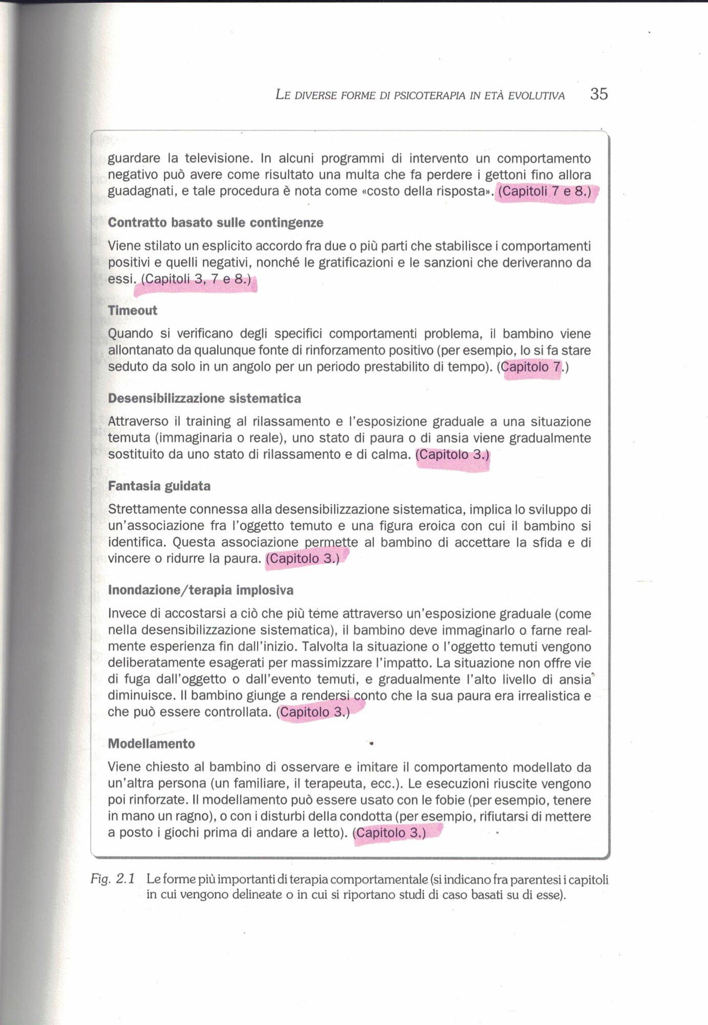 Interventi di psicologia clinica dello sviluppo. Sindromi e terapie efficaci