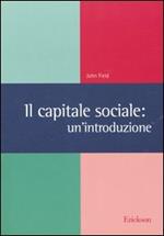 Il capitale sociale: un'introduzione