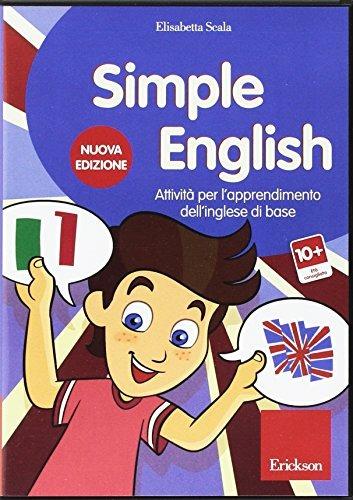 Simple english. Attività per l'apprendimento dell'inglese di base. CD-ROM - Elisabetta Scala - copertina