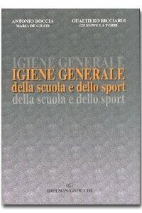 Igiene generale della scuola e dello sport - copertina