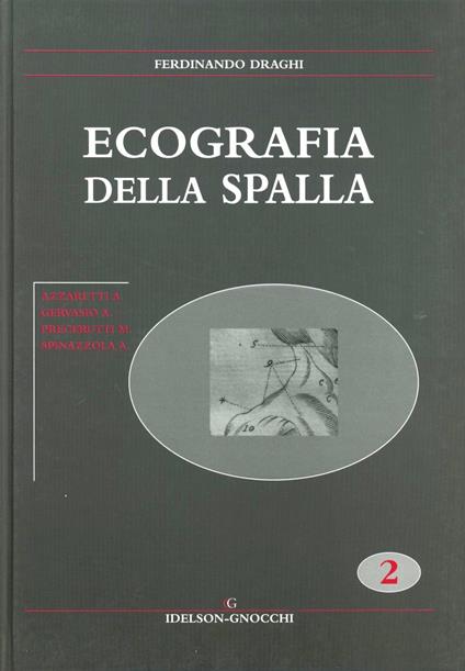 Ecografia della spalla - Ferdinando Draghi - copertina