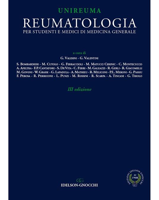 Reumatologia. Per studenti e medici di medicina generale - copertina