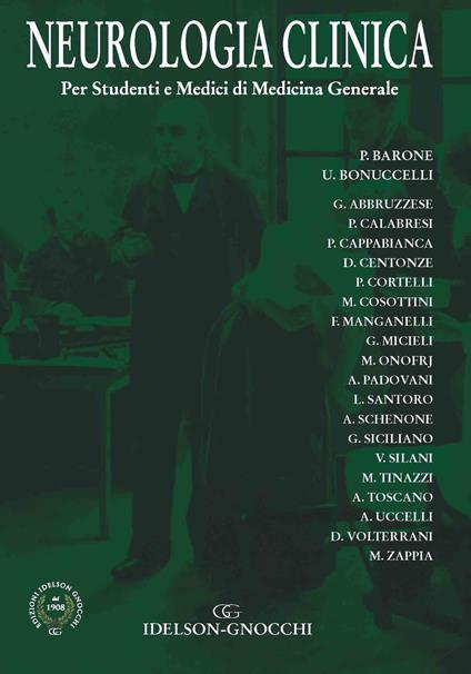 Neurologia clinica - Paolo Barone,Ubaldo Bonuccelli - copertina