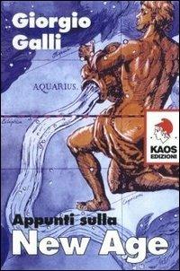 Appunti sulla new age - Giorgio Galli - copertina