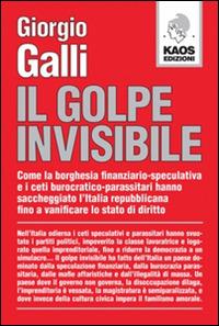 Il golpe invisibile - Giorgio Galli - copertina
