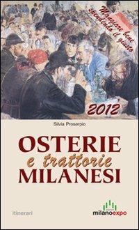 Osterie e trattorie milanesi 2012 - Silvia Proserpio - copertina