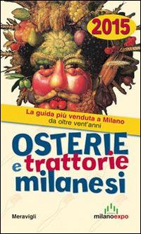 Osterie e trattorie milanesi 2015 - copertina
