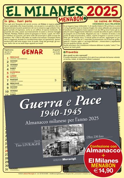 El Milanes Menabon 2025 - copertina