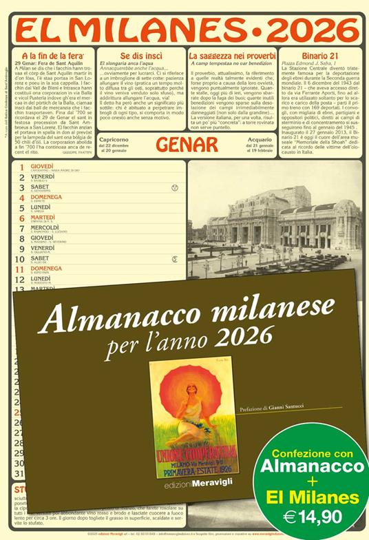 El Milanes 2026 - copertina