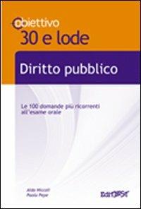Diritto pubblico - Paola Pepe,Aldo Niccoli - copertina
