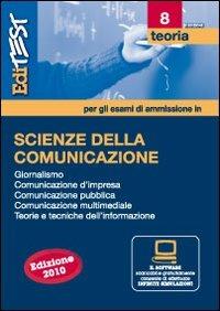 EdiTEST 8. Teoria. Scienze della comunicazione. Per la preparazione ai test di ammissione. Con software di simulazione - copertina