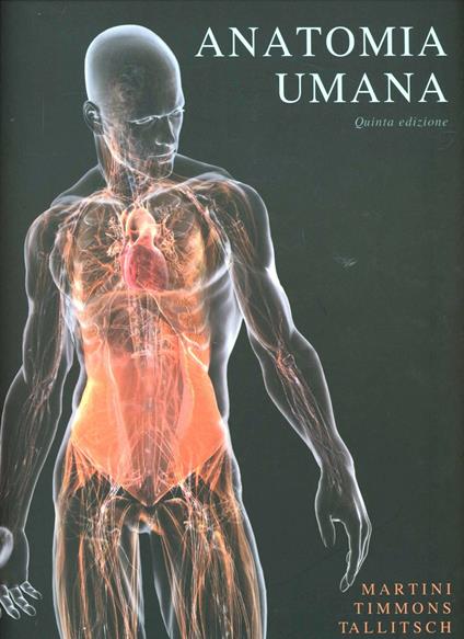 Anatomia umana. Con CD-ROM - Frederic H. Martini,Michael J. Timmons,Robert B. Tallitsch - copertina