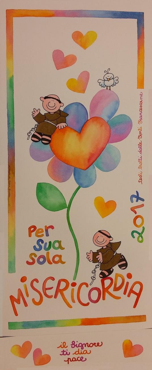 Calendario murale 2017. Per sua sola misericordia - copertina