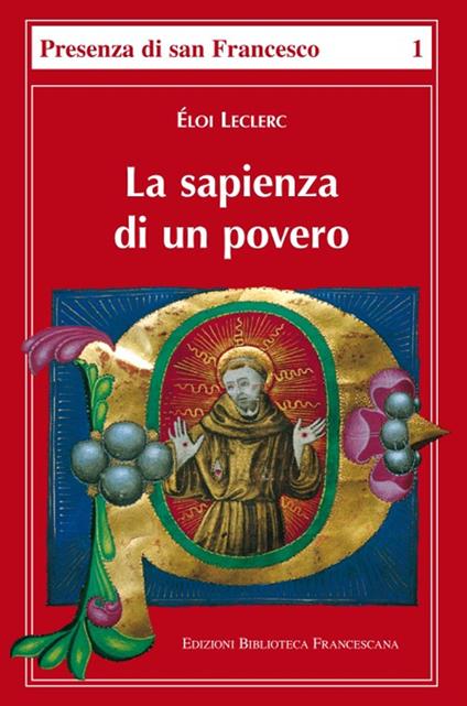La sapienza di un povero - Éloi Leclerc - copertina