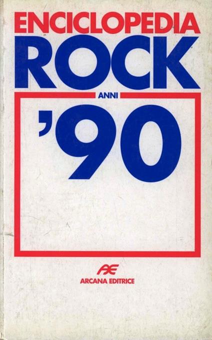 Enciclopedia rock anni '90 - copertina