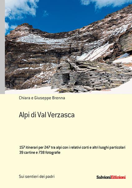 Alpi di Val Verzasca - Chiara Brenna,Giusepee Brenna - copertina