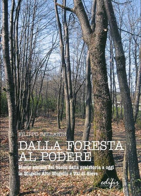Dalla foresta al podere. Storia sociale del bosco, dalla preistoria a oggi in Mugello e Val di Sieve - Filippo Bellandi - copertina