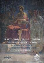 Il restauro del sipario istoriato di Antonino Calcagnadoro. La resa di Gerusalemme. Teatro Flavio Vespasiano Rieti