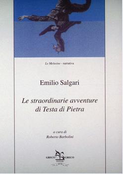 Libro Testa di pietra Emilio Salgari