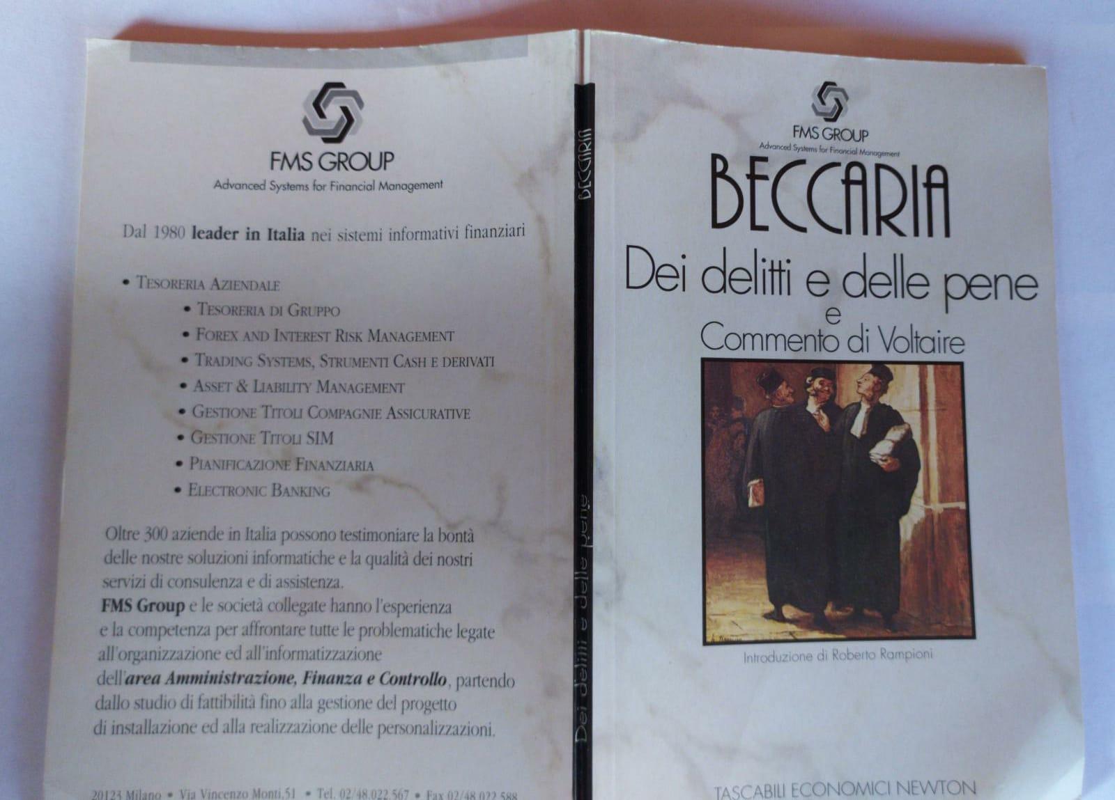 Dei delitti e delle pene-Commento di Voltaire