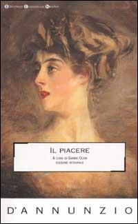 Il piacere - Gabriele D'Annunzio - copertina