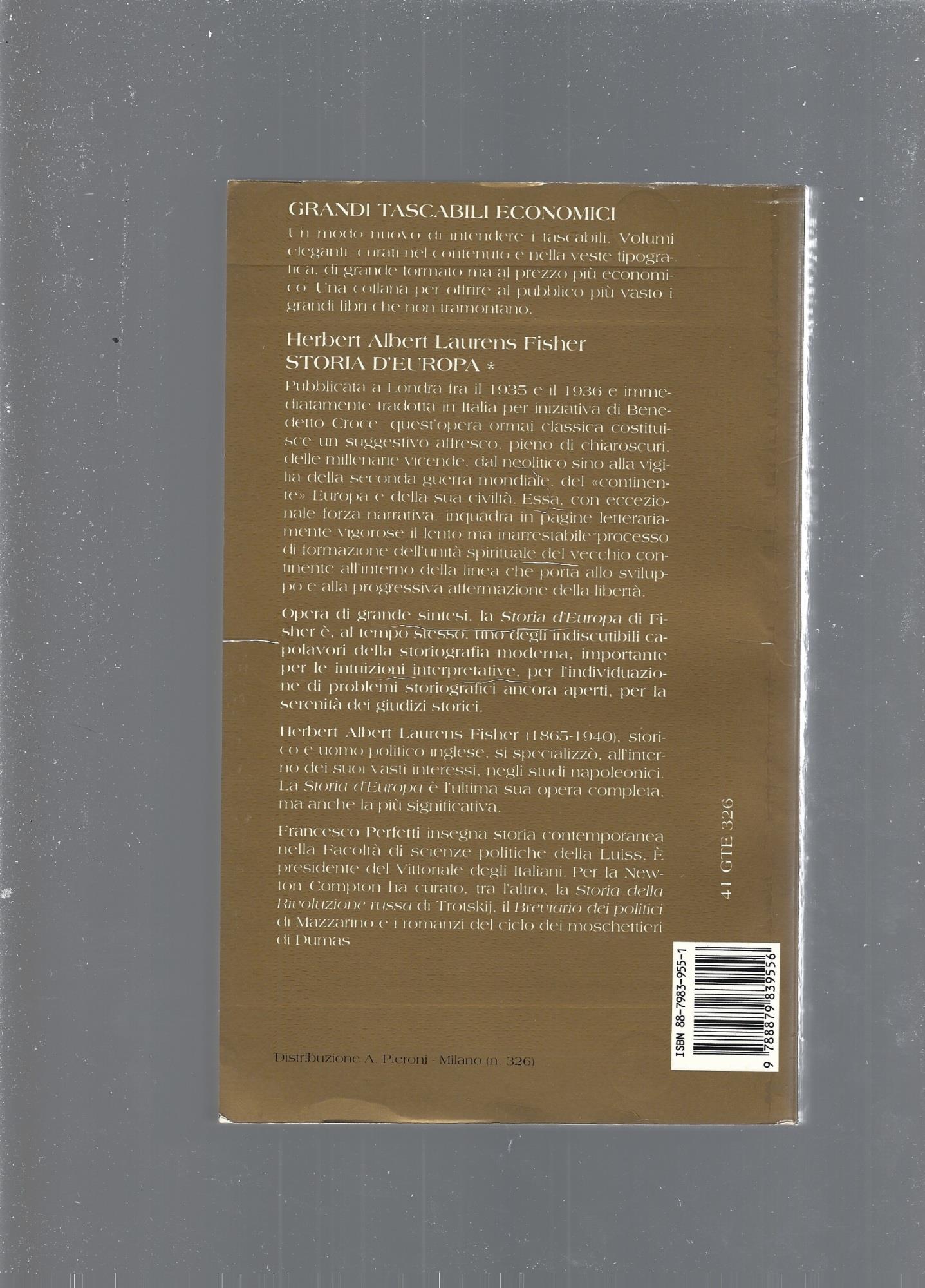 Storia d'Europa: Dall'antichità alla Controriforma-Dall'età dell'assolutismo all'epoca dei totalitarismi