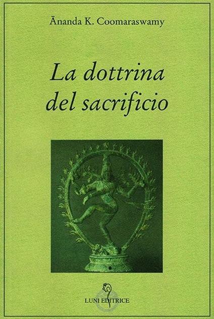 La dottrina del sacrificio - Ananda Kentish Coomaraswamy - copertina
