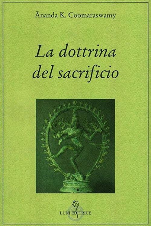 La dottrina del sacrificio - Ananda Kentish Coomaraswamy - copertina