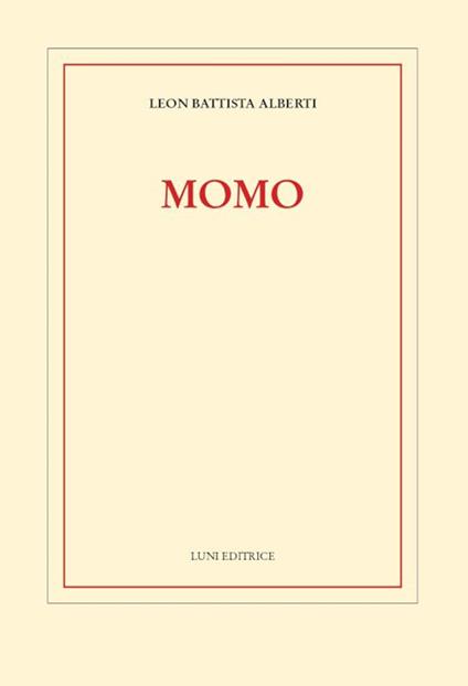 Momo - Leon Battista Alberti - copertina