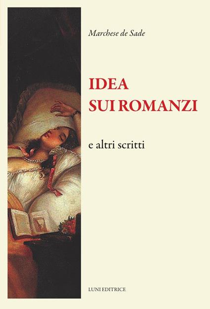 Idea sui romanzi e altri scritti - François de Sade - copertina