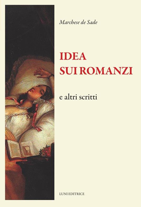 Idea sui romanzi e altri scritti - François de Sade - copertina