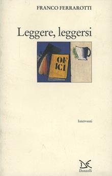 Leggere, leggersi