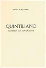 Quintiliano, retorica ed educazione