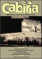 Cabiria. Studi di cinema. Vol. 165