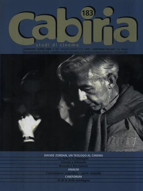 Cabiria. Studi di cinema. Vol. 183 - 2
