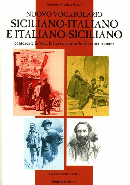 Nuovo vocabolario siciliano-italiano e italiano-siciliano - Sebastiano Macaluso Storaci - copertina