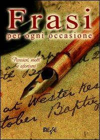 Frasi per ogni occasione - copertina