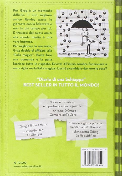 Diario di una schiappa. Sfortuna nera - Jeff Kinney - 2